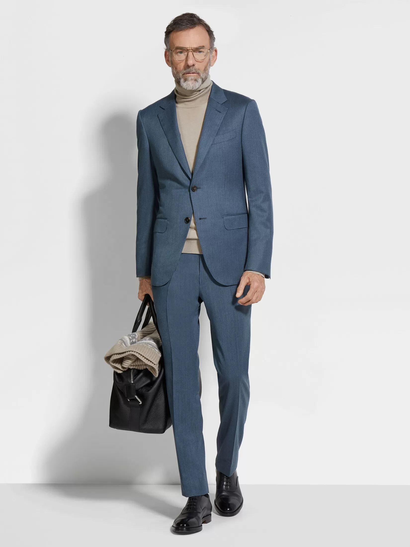 Online Abito in Lana Centoventimila Blu Teal Abiti