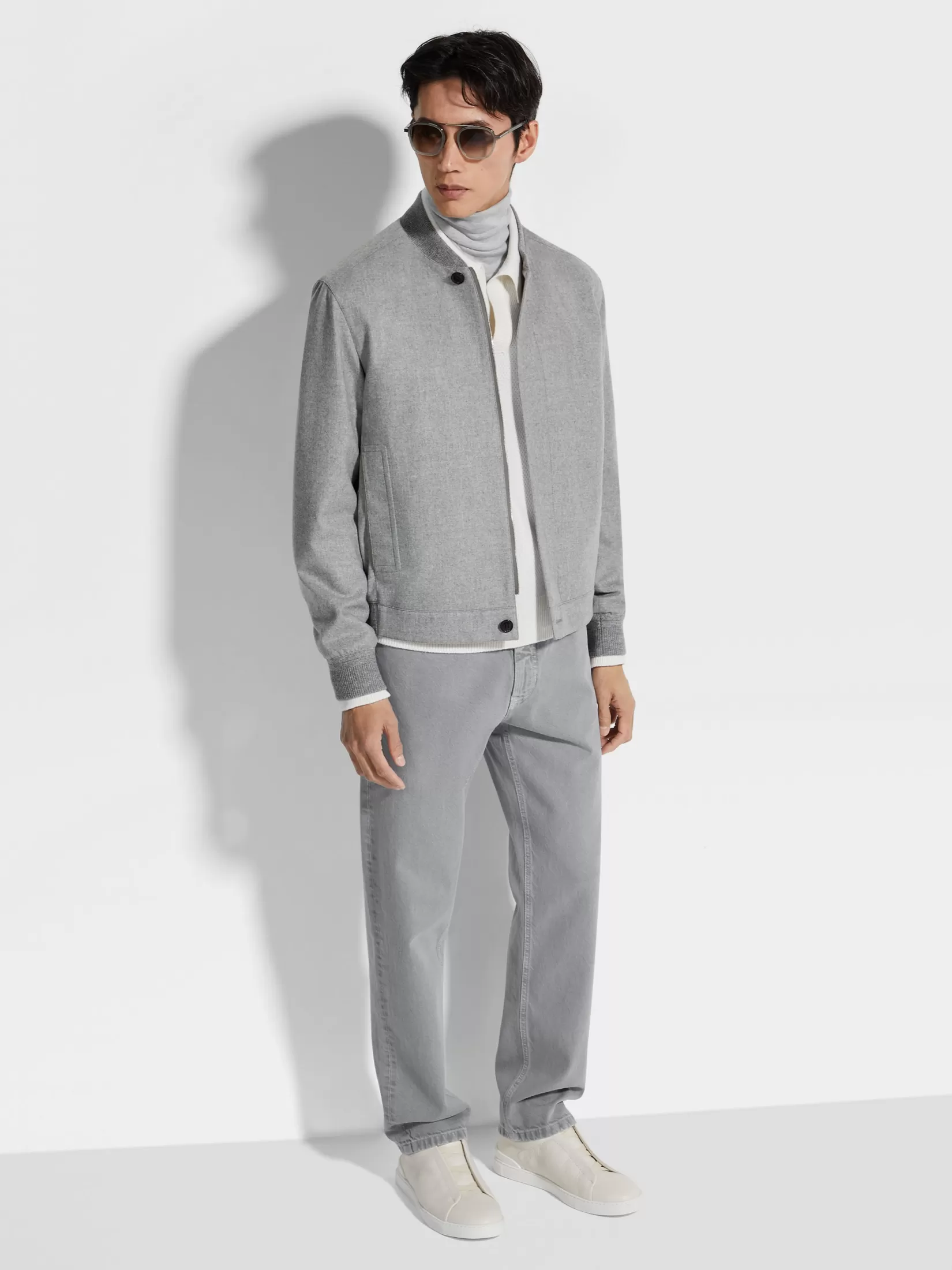 New Bomber in Oasi Cashmere Elements Giacche E Cappotti