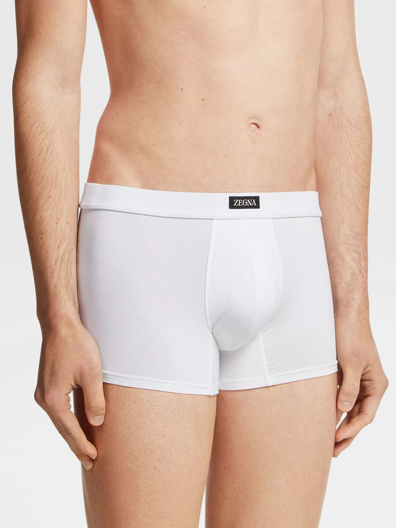 New Boxer parigamba in Modal Elasticizzato Bianchi Intimo E Calzini | Intimo E Calzini