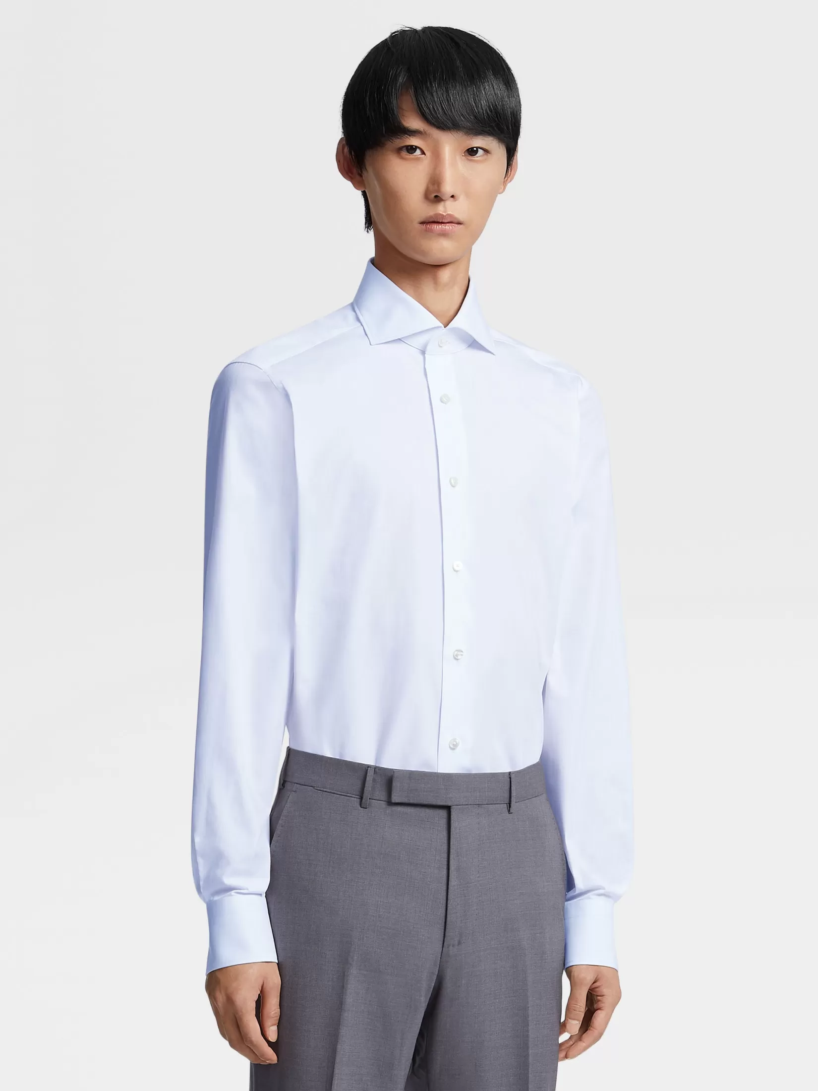 Store Camicia in Cotone Trofeo™ Bianca Camicie