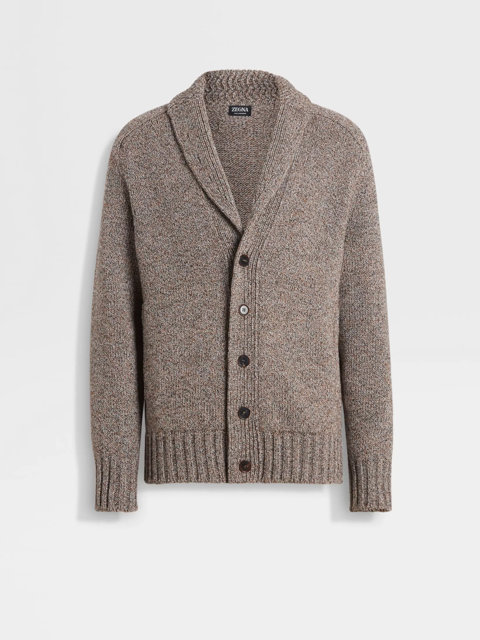 Discount Cardigan in Oasi Cashmere Dark Foliage e Tortora In Viaggio Con Stile | Maglieria