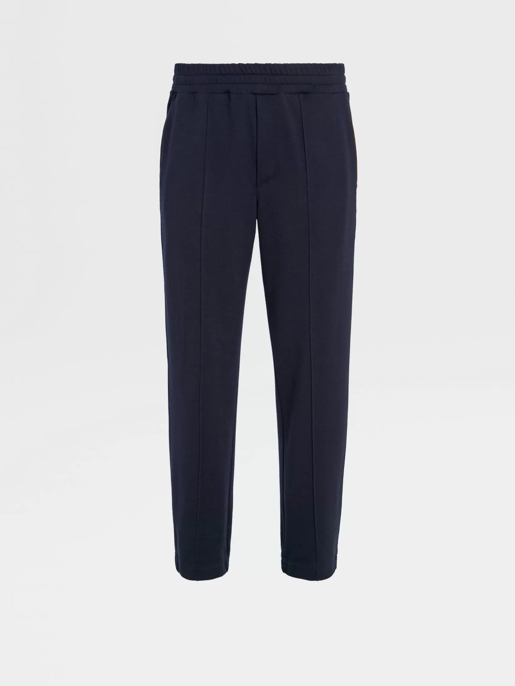 Fashion Pantaloni Jogger in Lana 12milmil12 Blu Navy Joggers E Felpe | Pantaloni