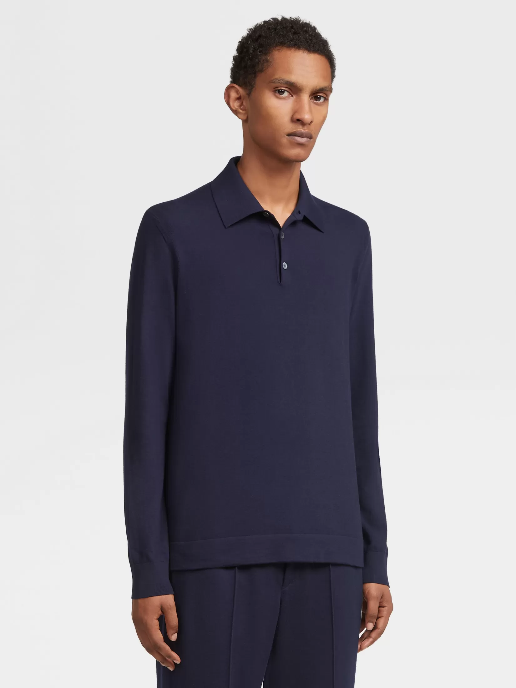 Sale Polo in Lana 12milmil12 Blu Navy Polo | Maglieria