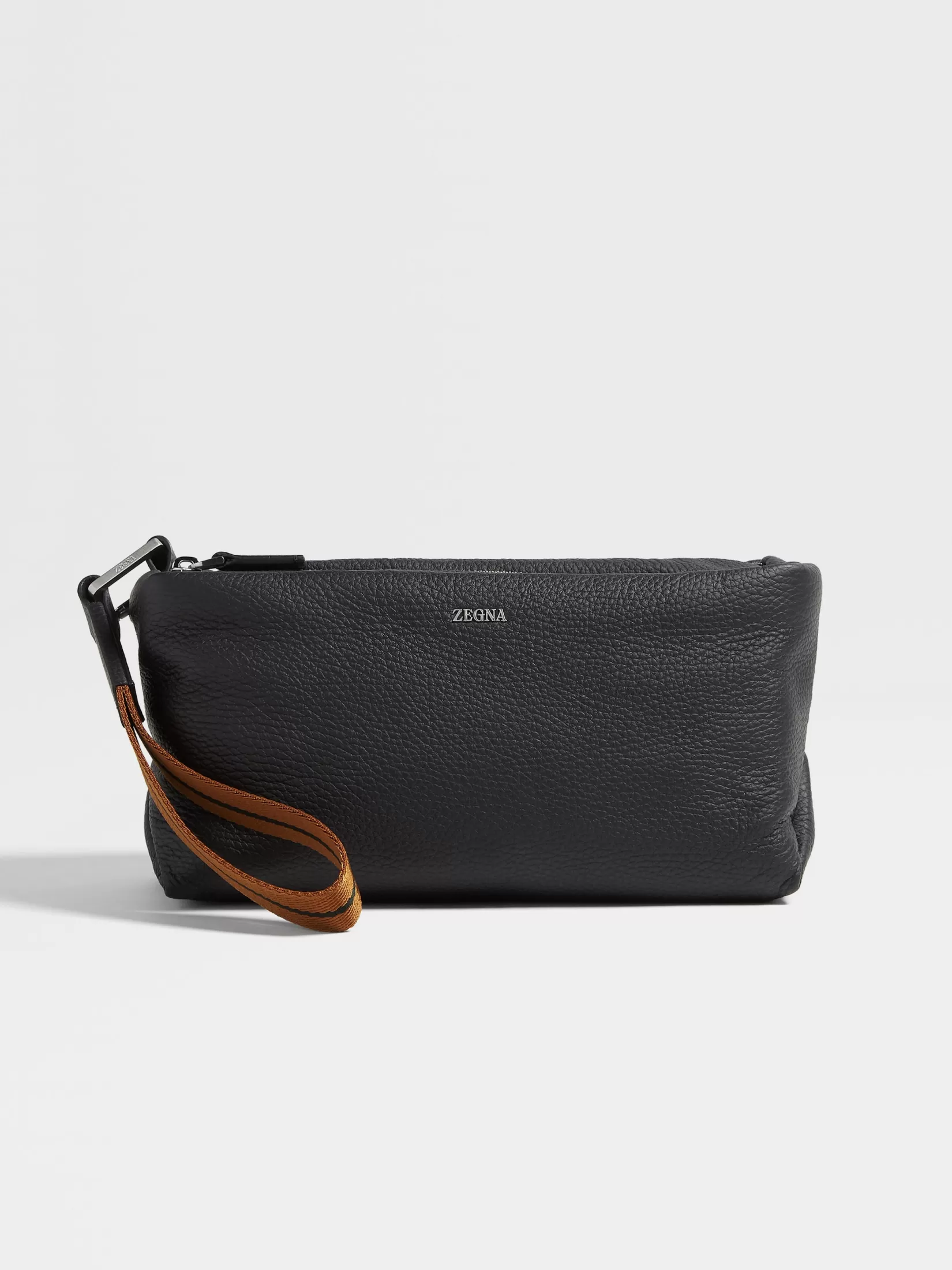 Discount Softy Pouch in Pelle di Cervo Nera Piccoli Doni | Borse E Portafogli